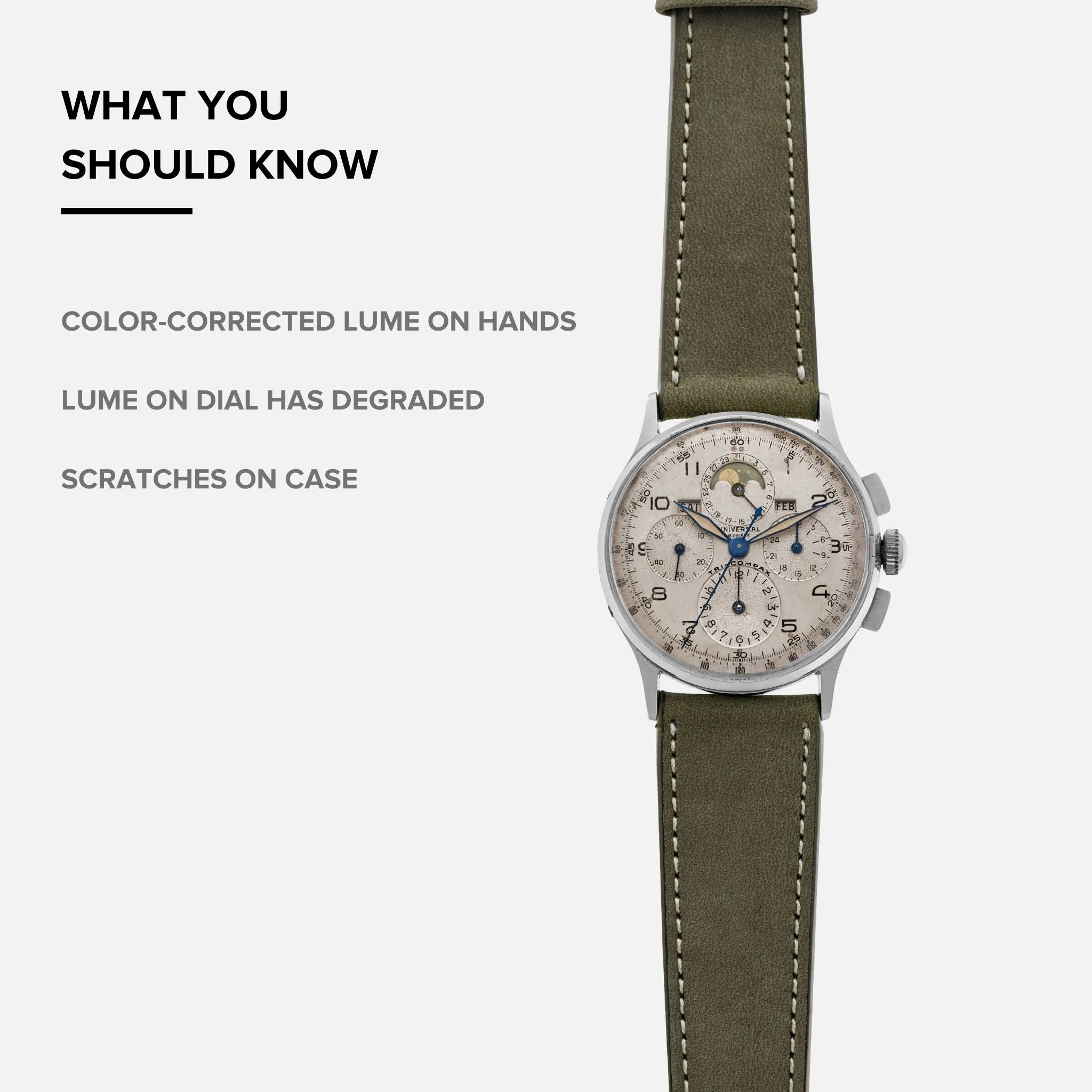 1945 Universal Genève Tri-Compax Chronograph Ref. 22279