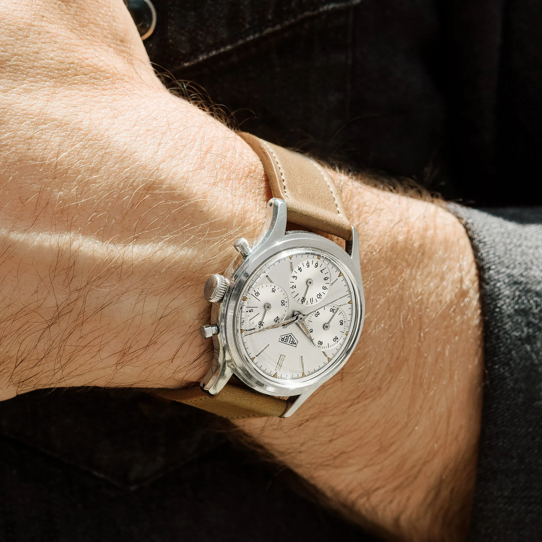 1960 Heuer 'Pre-Carrera' Chronograph Ref. 2444