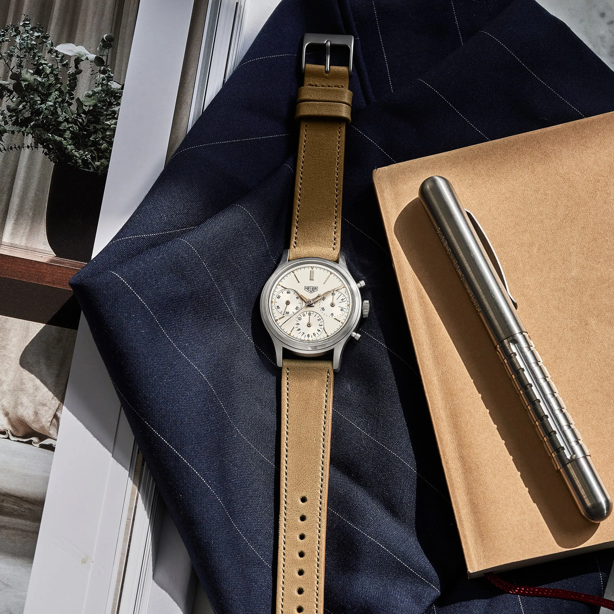 1960 Heuer 'Pre-Carrera' Chronograph Ref. 2444