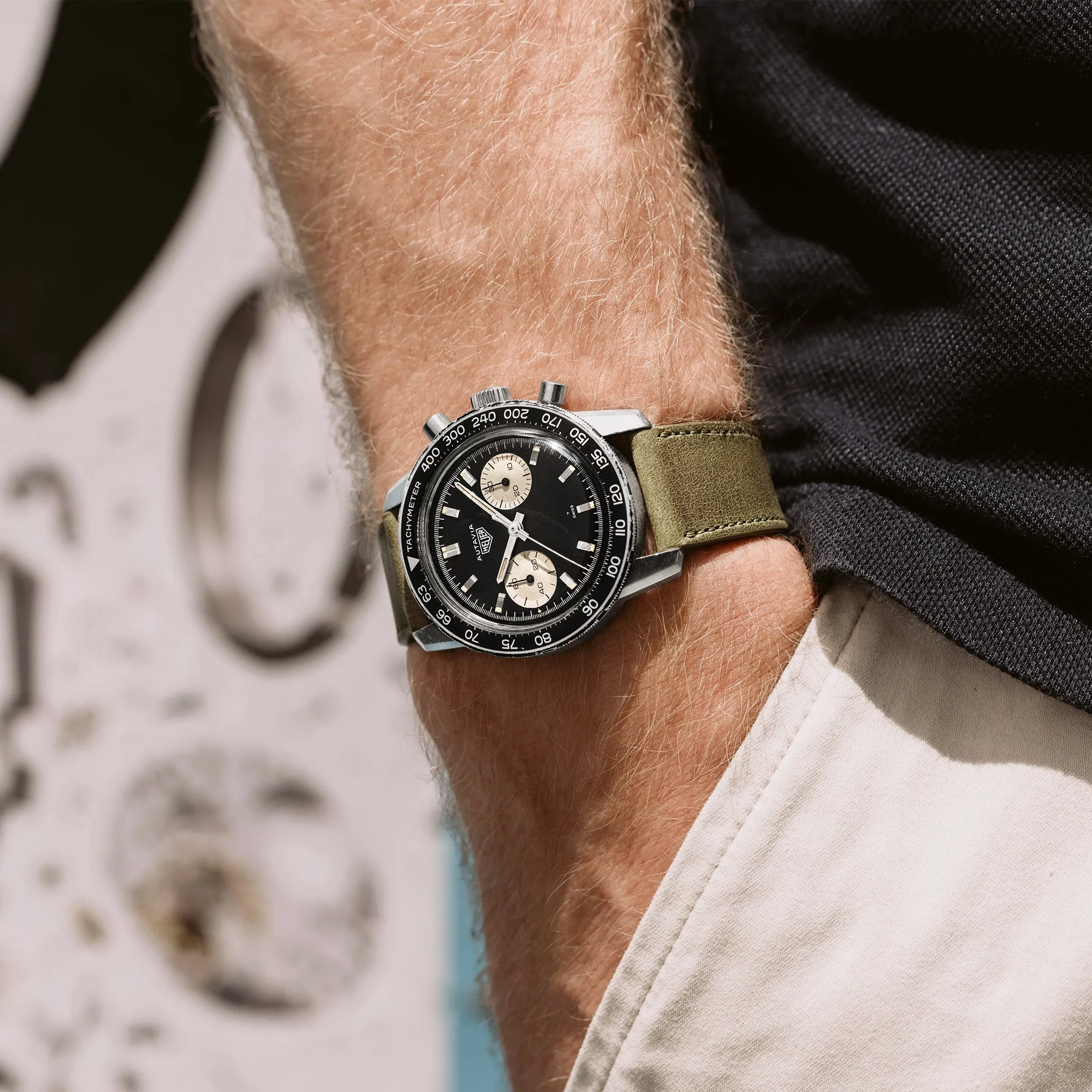1960s Heuer Autavia Ref. 7763C