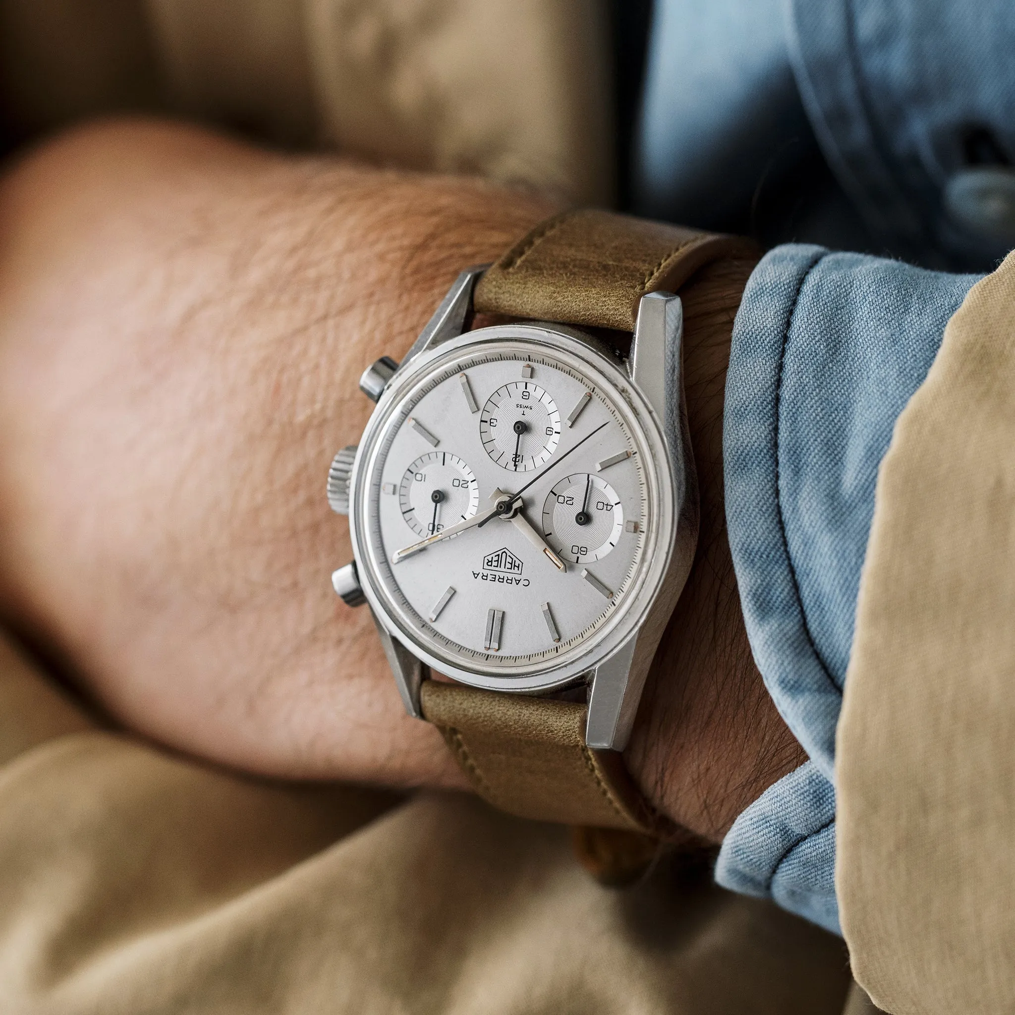 1960s Heuer Carrera Ref. 2447S