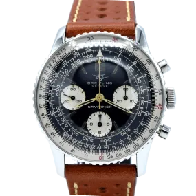 1965 Breitling Navitimer Original Pilots Chronograph in Stainless Steel Model 806 with Venus 178 Caliber