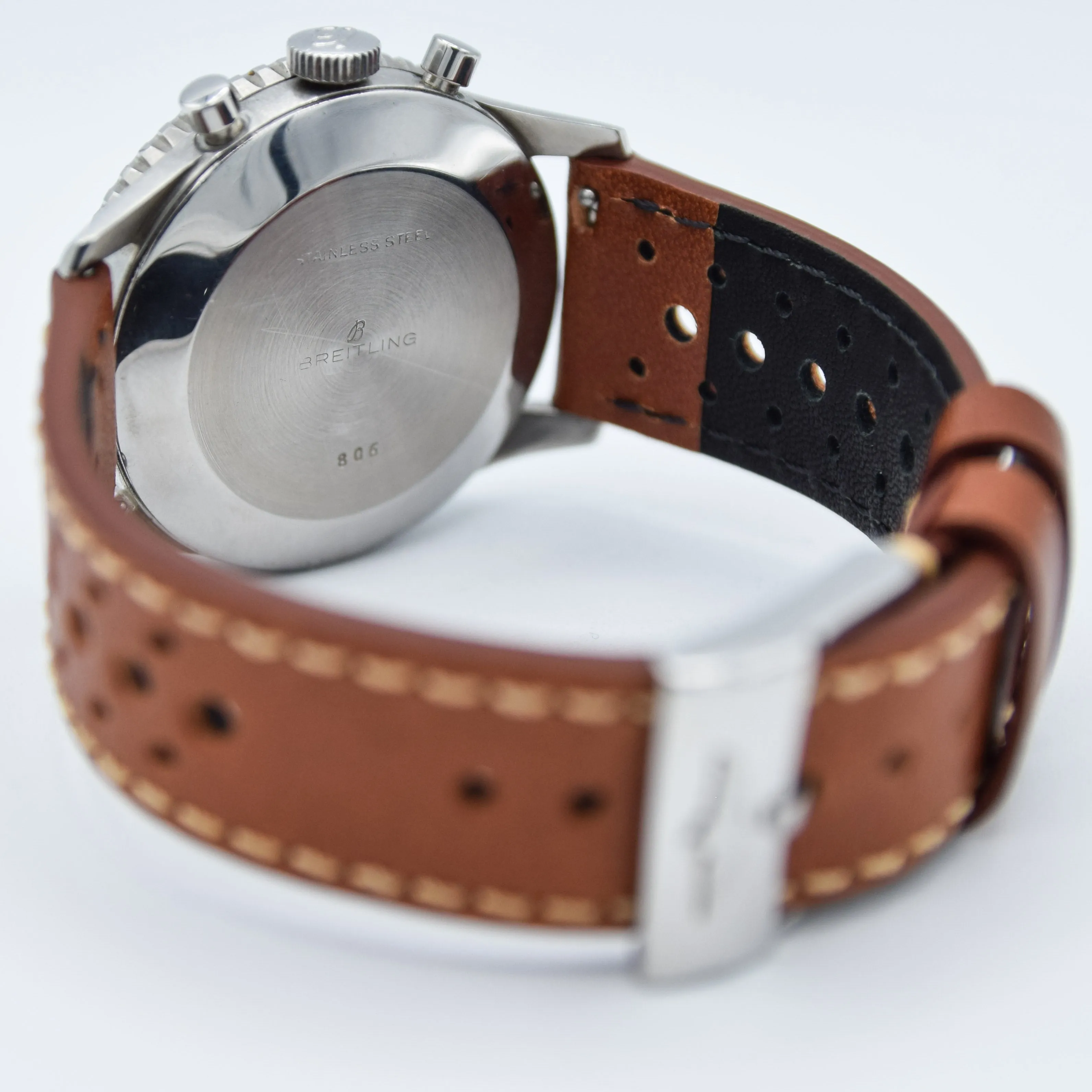 1965 Breitling Navitimer Original Pilots Chronograph in Stainless Steel Model 806 with Venus 178 Caliber
