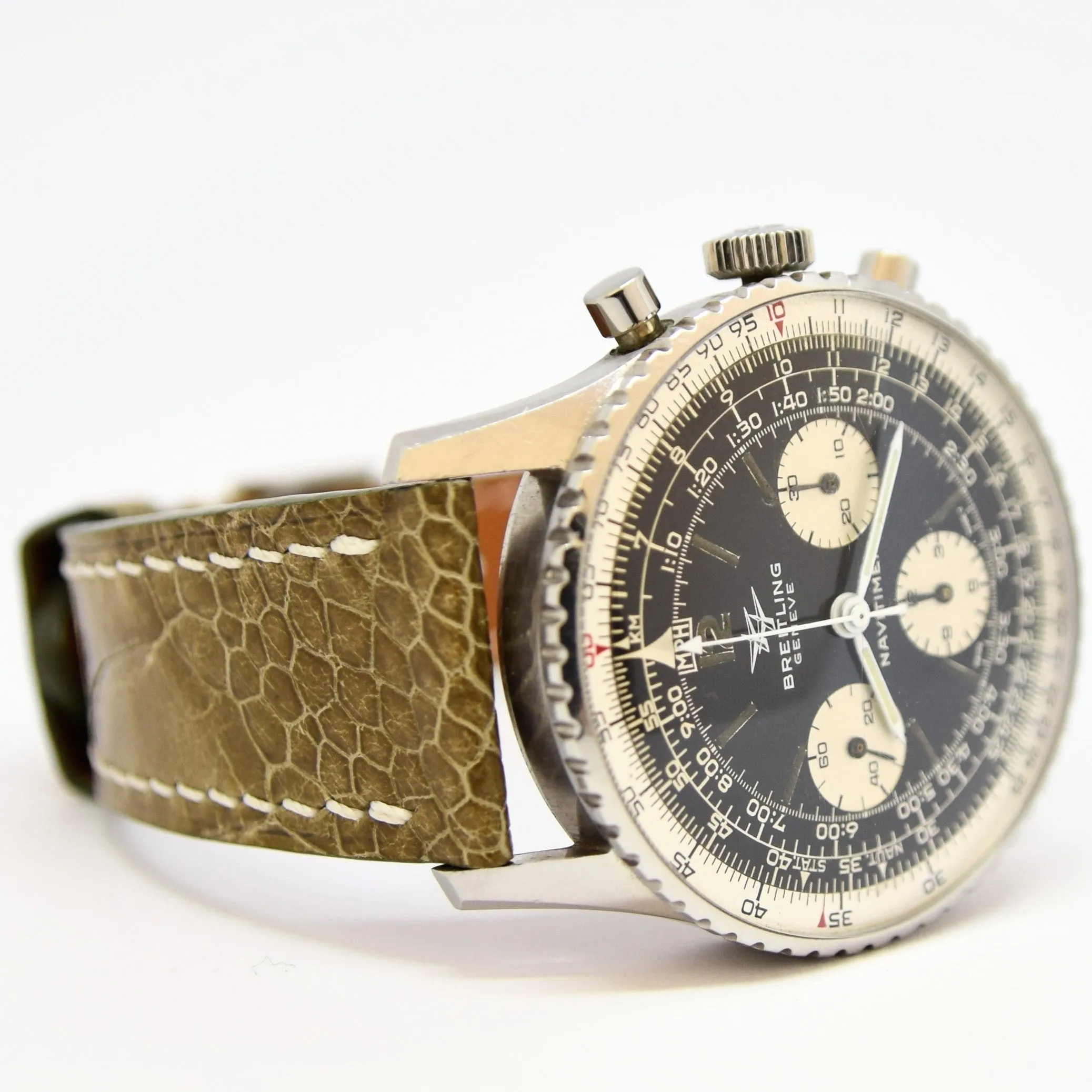 1966 Breitling Navitimer Pilots Chronograph in Stainless Steel Model 806 with Venus 178 Caliber