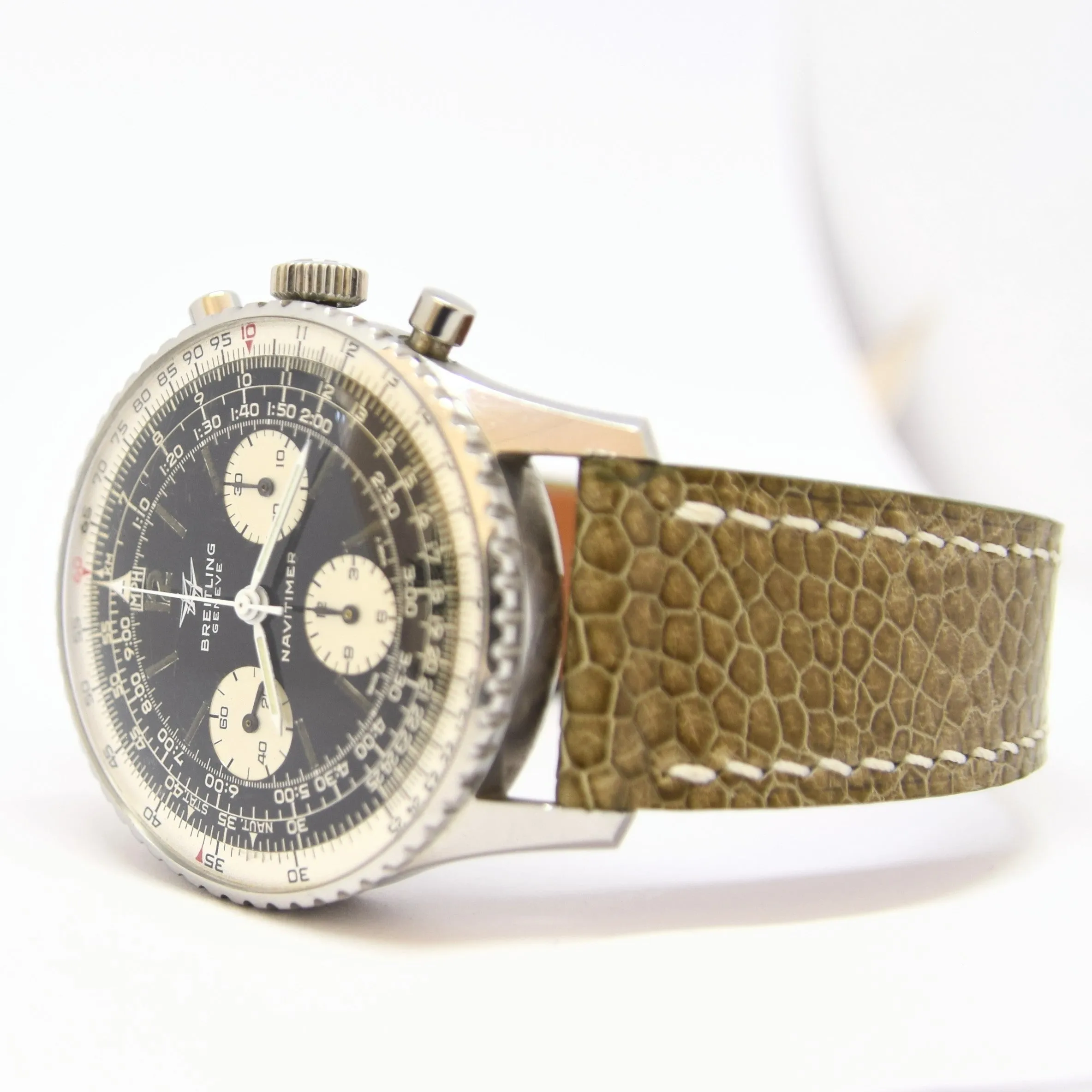 1966 Breitling Navitimer Pilots Chronograph in Stainless Steel Model 806 with Venus 178 Caliber