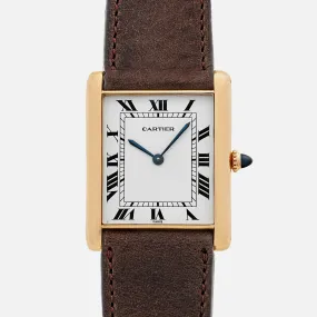 1970s Cartier Tank 'Jumbo' Automatique