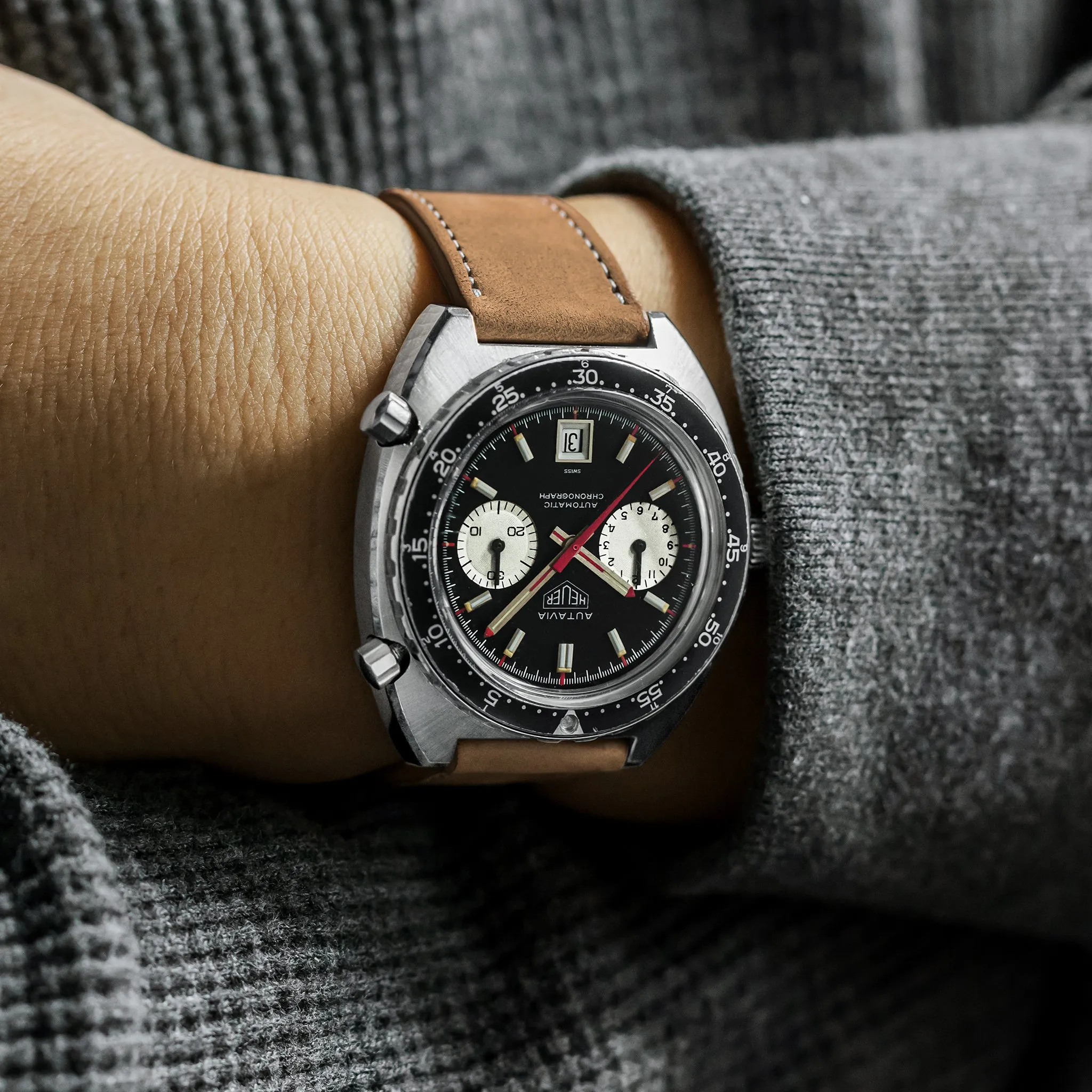 1970s Heuer Autavia 'Viceroy' Ref. 1163V