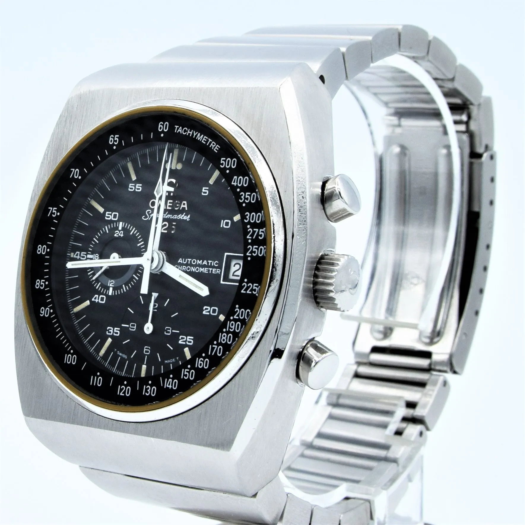 1979 Omega Speedmaster 125 Automatic Chronograph Chronometer Model 178.0002 in Stainless Steel on Bracelet