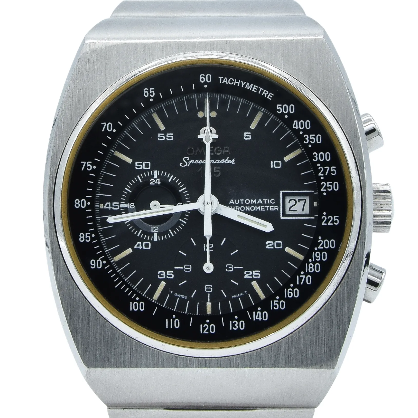 1979 Omega Speedmaster 125 Automatic Chronograph Chronometer Model 178.0002 in Stainless Steel on Bracelet
