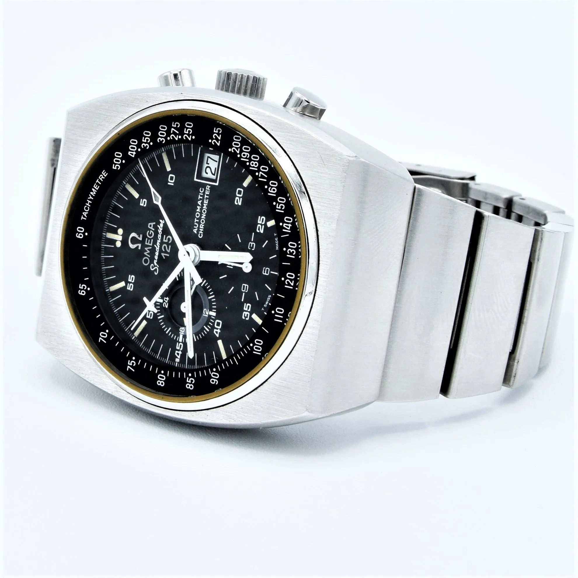 1979 Omega Speedmaster 125 Automatic Chronograph Chronometer Model 178.0002 in Stainless Steel on Bracelet