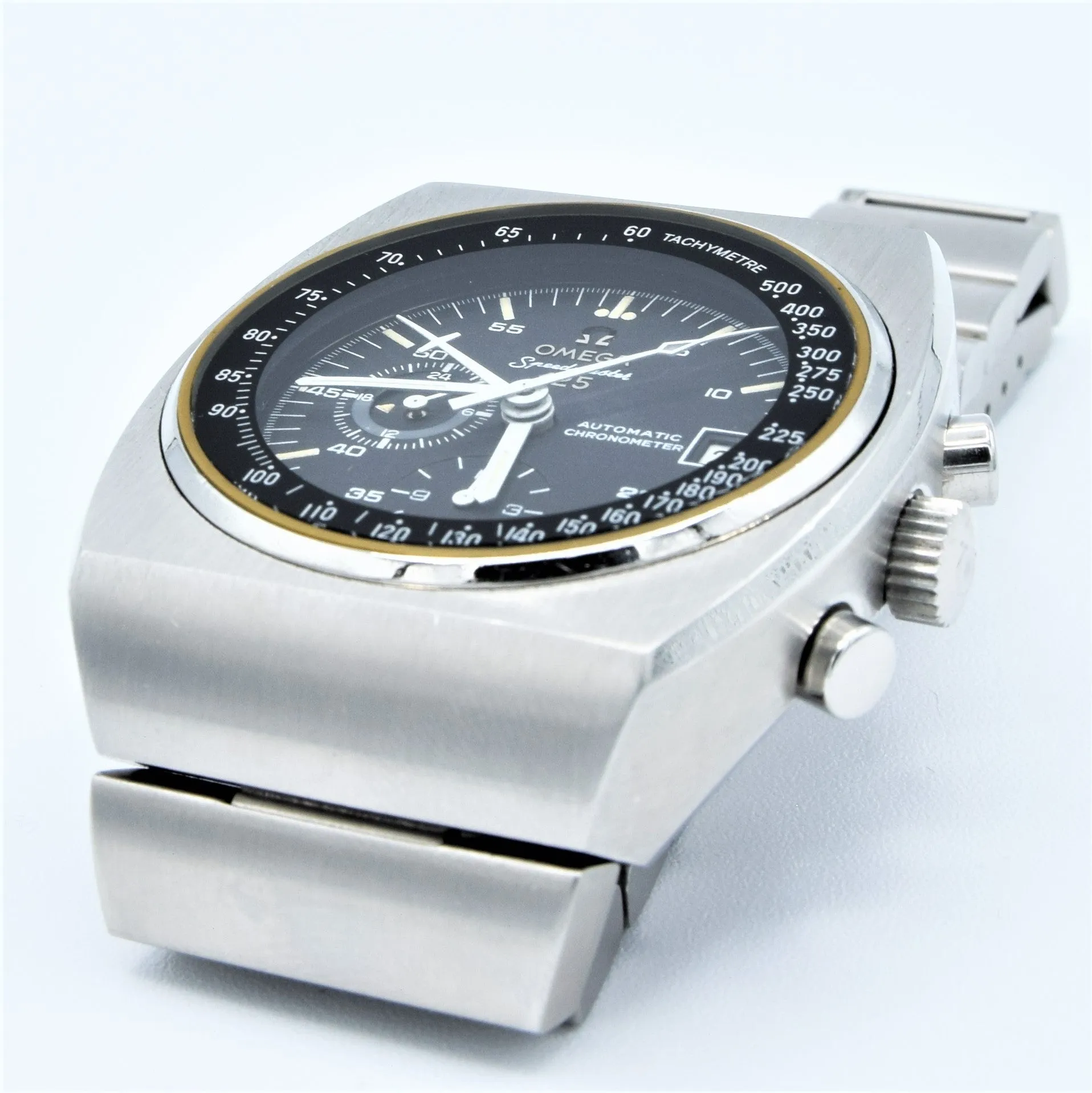 1979 Omega Speedmaster 125 Automatic Chronograph Chronometer Model 178.0002 in Stainless Steel on Bracelet