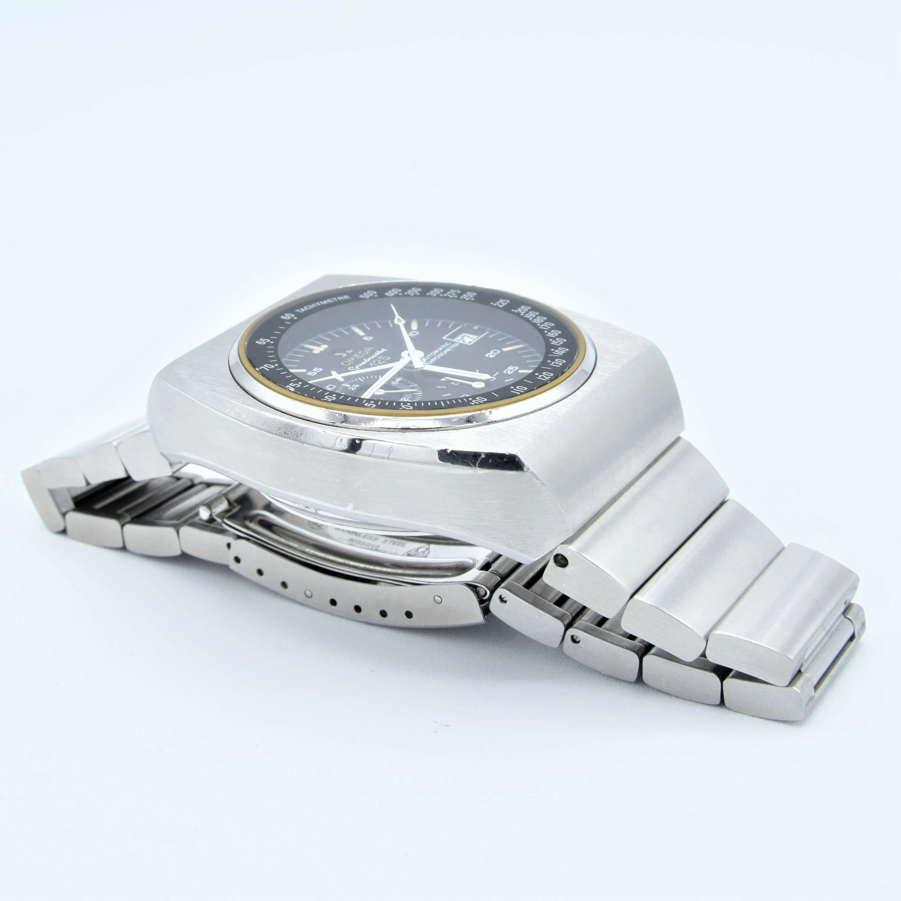 1979 Omega Speedmaster 125 Automatic Chronograph Chronometer Model 178.0002 in Stainless Steel on Bracelet