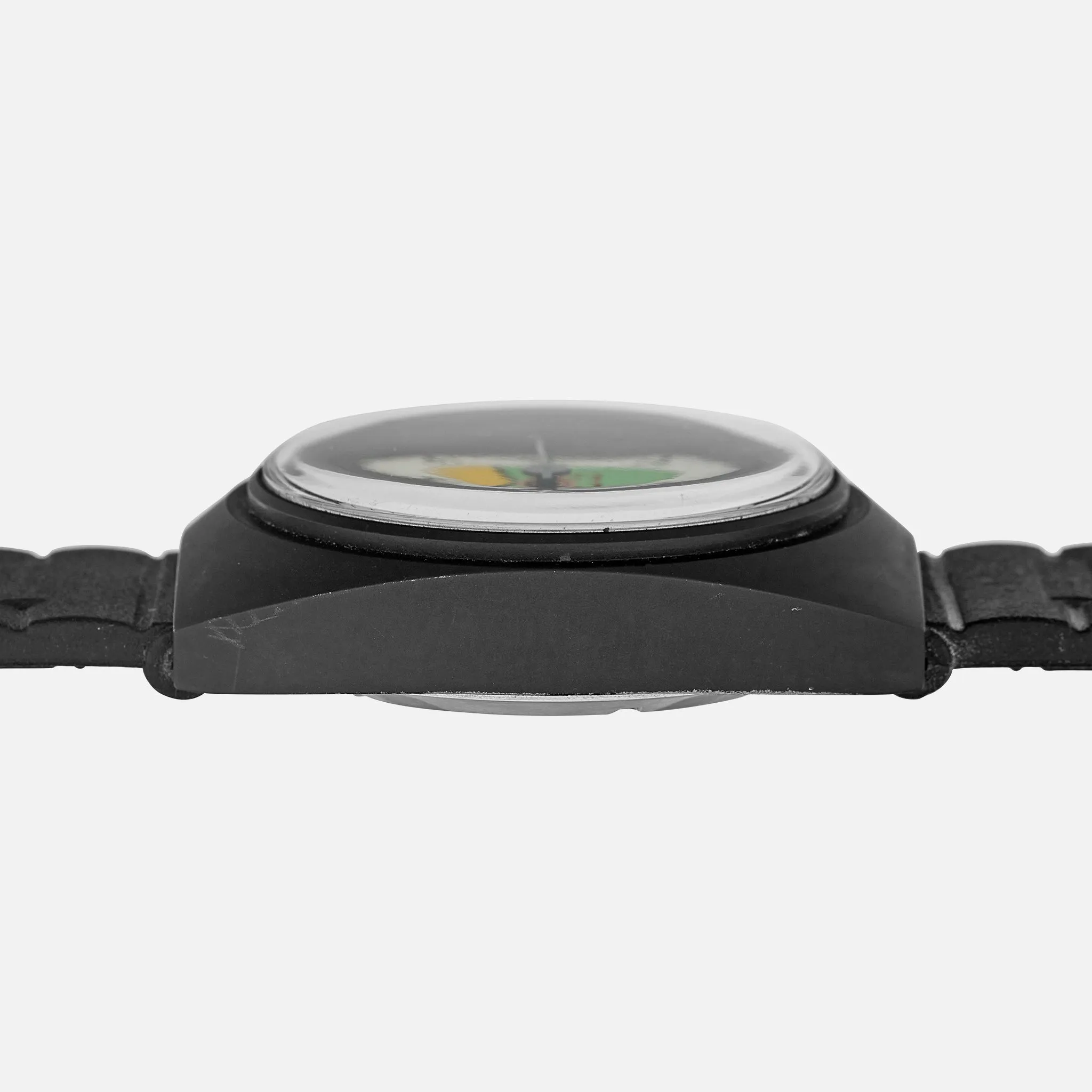 1980s Heuer Yacht Timer Ref. 203.505 In Black PVD