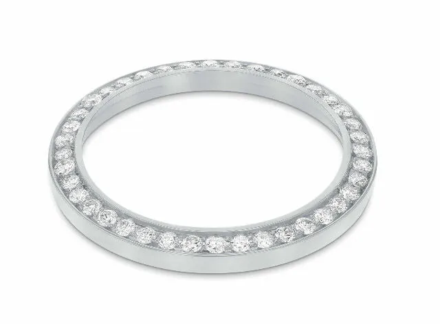 26MM 1CT BEAD SET DIAMOND BEZEL DOUBLE CUT BEZEL FOR ROLEX 176200, 176210, 17623