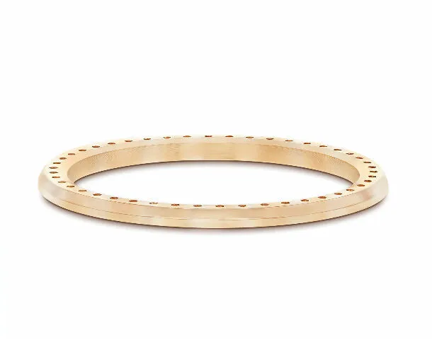 36MM 1.50CT PAVE BEAD SET DIAMOND BEZEL FOR ROSE GOLD ROLEX DATEJUST, PRESIDENT