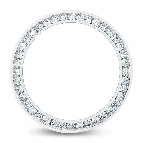 36MM 3CT CHANNEL SET DIAMOND BEZEL 14KW FOR ROLEX DATEJUST, PRESIDENT 36MM WATCH