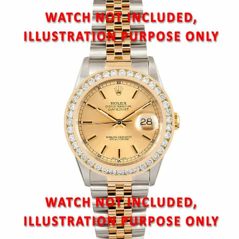 3CT CHANNEL DIAMOND BEZEL 14KY FOR ROLEX 40MM SUBMARINER, GMT MASTER 2, DAYTONA