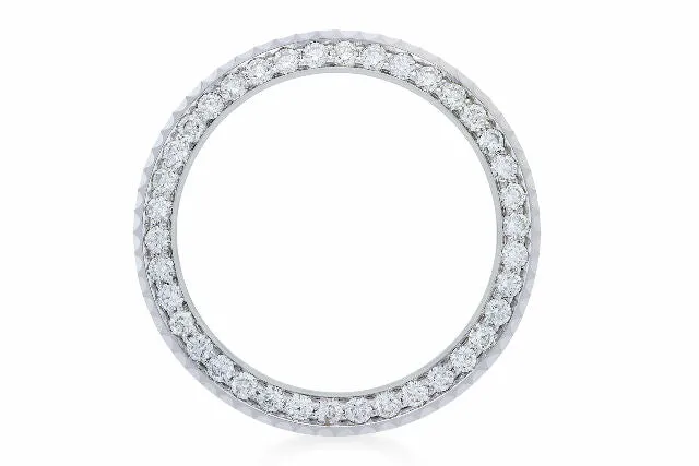 3CT DIAMOND BEZEL STAINLESS STEEL FOR ROLEX 16610, 16800, 16700, 16710, 16760