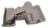 Alligator Buckle Tourniquet Spring Action Buckle 1" Stainless Steel Clamp | 10 PACK