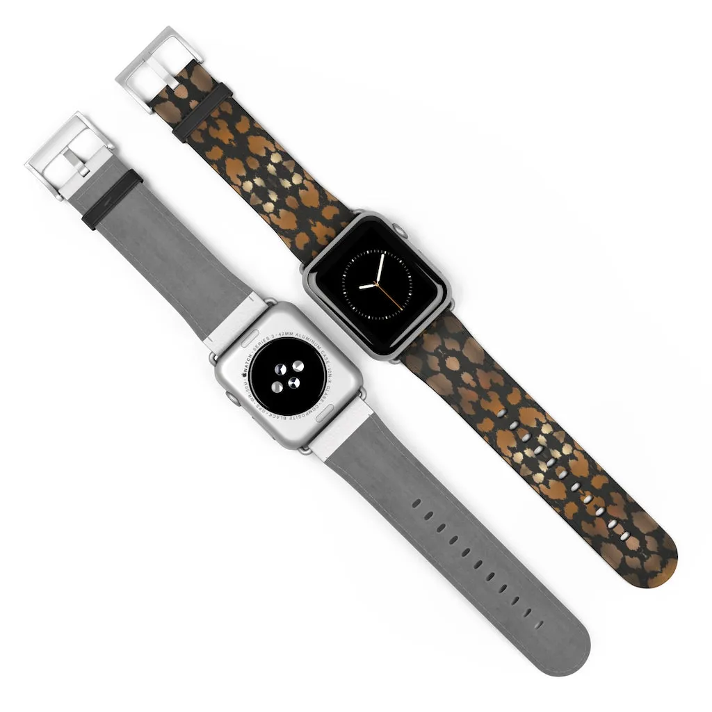 Animal Print Apple iWatch Replacement Strap Vegan Leather (FWS)