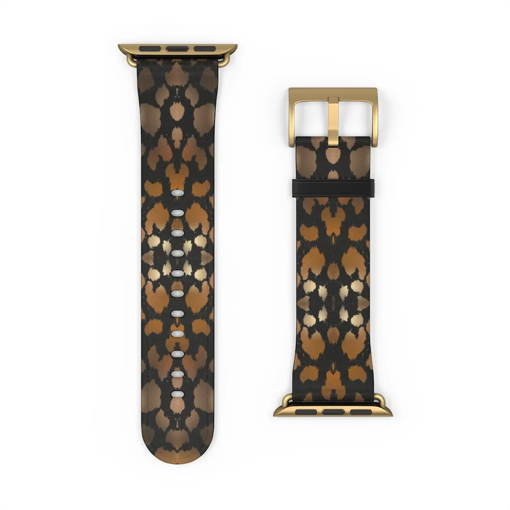Animal Print Apple iWatch Replacement Strap Vegan Leather (FWS)