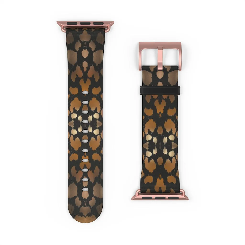 Animal Print Apple iWatch Replacement Strap Vegan Leather (FWS)