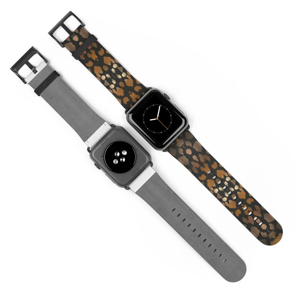 Animal Print Apple iWatch Replacement Strap Vegan Leather (FWS)