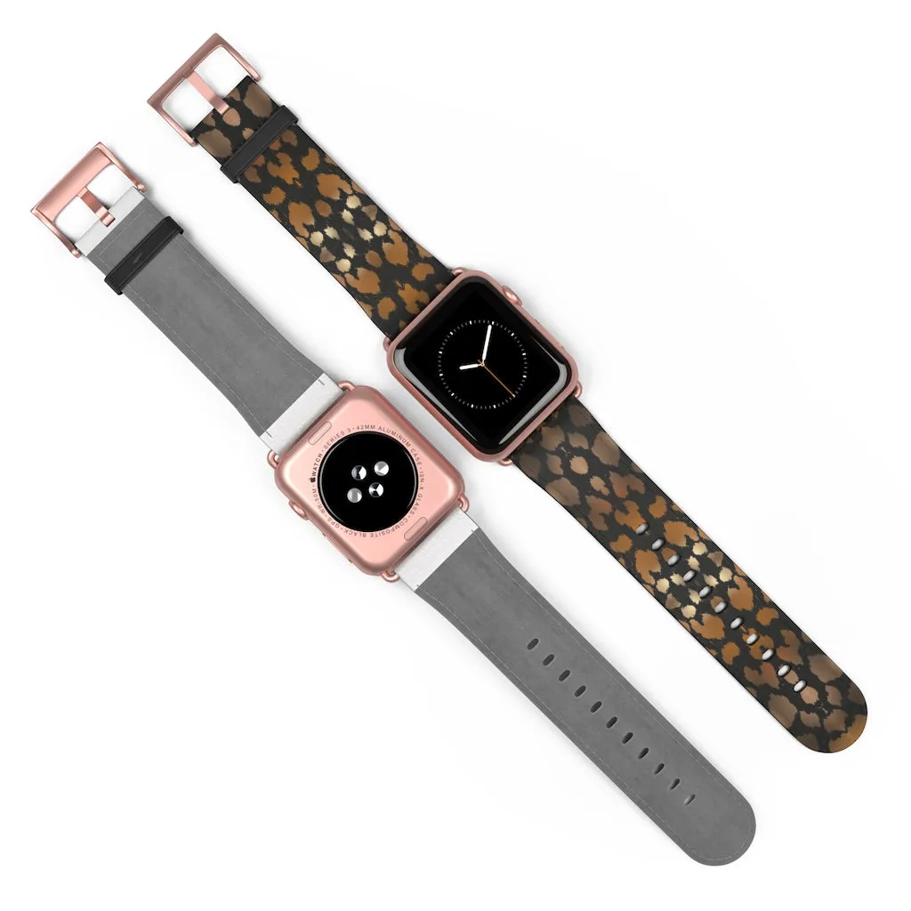 Animal Print Apple iWatch Replacement Strap Vegan Leather (FWS)