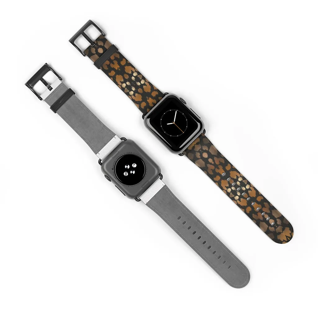 Animal Print Apple iWatch Replacement Strap Vegan Leather (FWS)