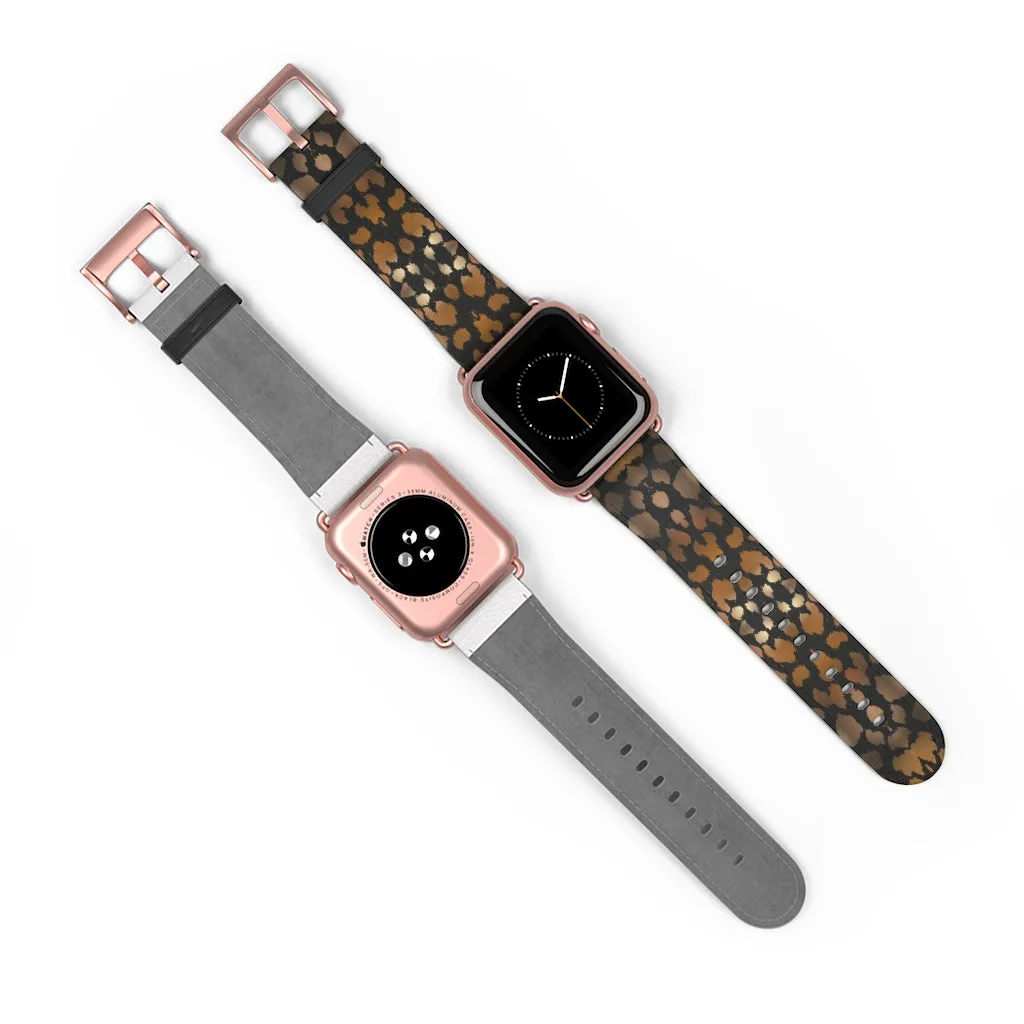 Animal Print Apple iWatch Replacement Strap Vegan Leather (FWS)