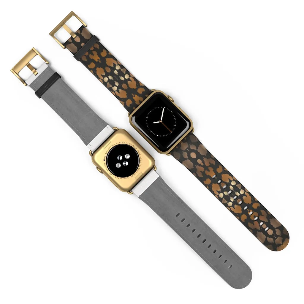Animal Print Apple iWatch Replacement Strap Vegan Leather (FWS)