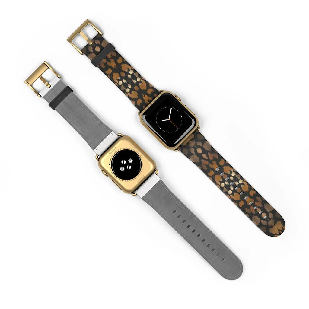 Animal Print Apple iWatch Replacement Strap Vegan Leather (FWS)