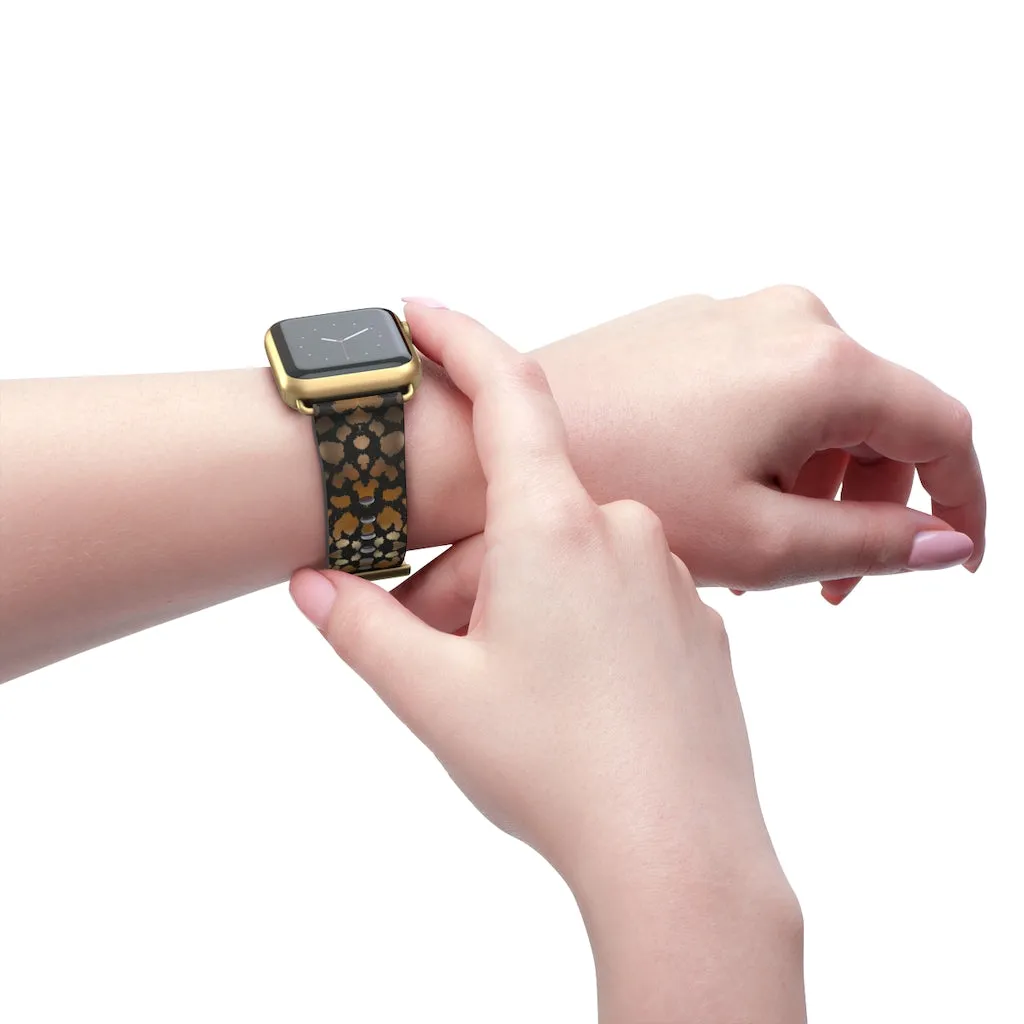 Animal Print Apple iWatch Replacement Strap Vegan Leather (FWS)