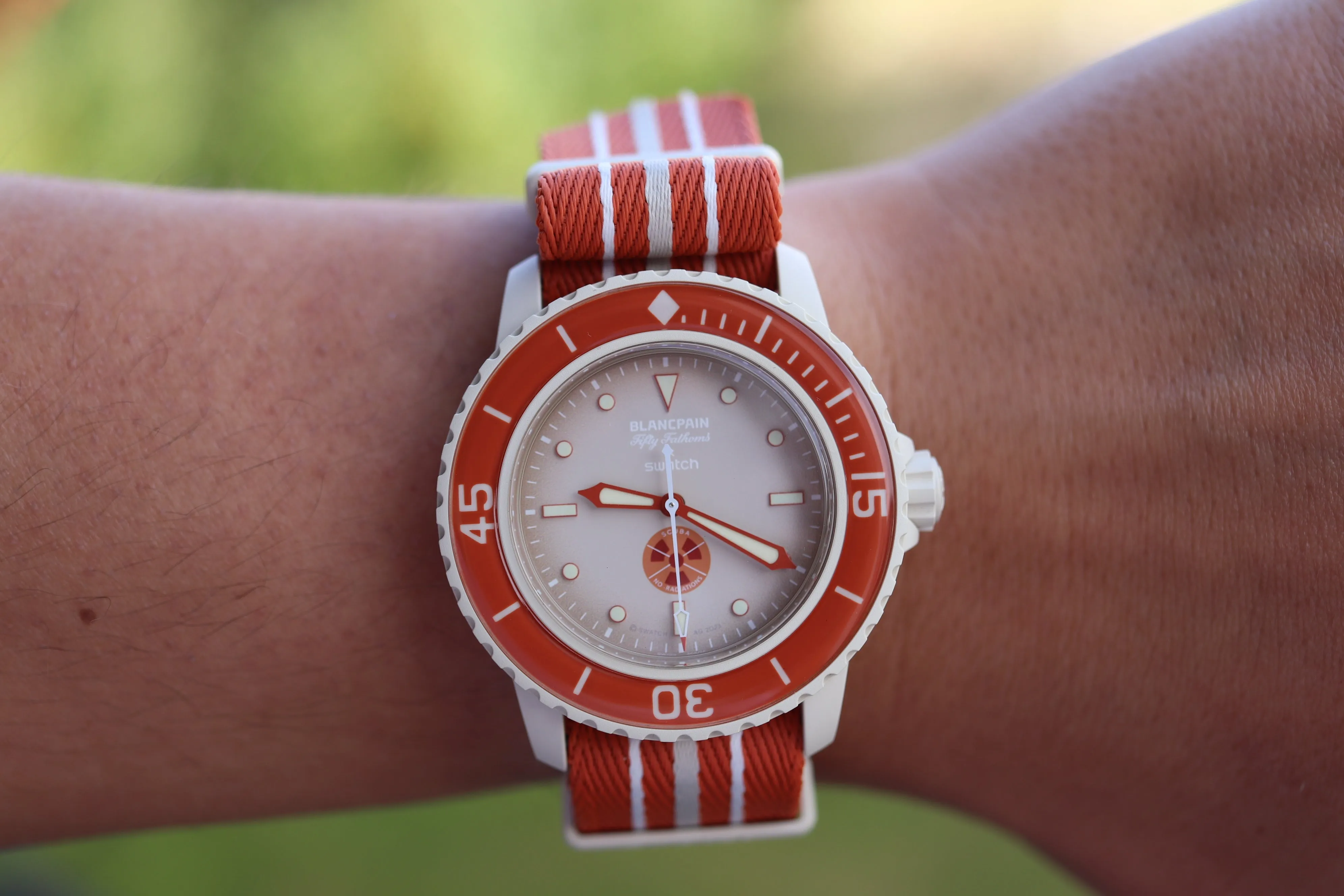 Arctic Ocean Bioceramic Scuba Fifty Fathoms