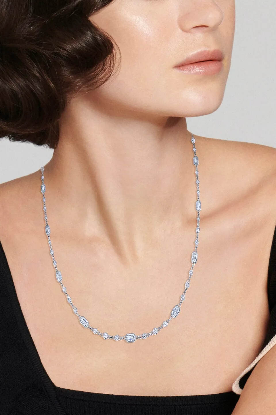Ashoka Diamond Strings Necklace