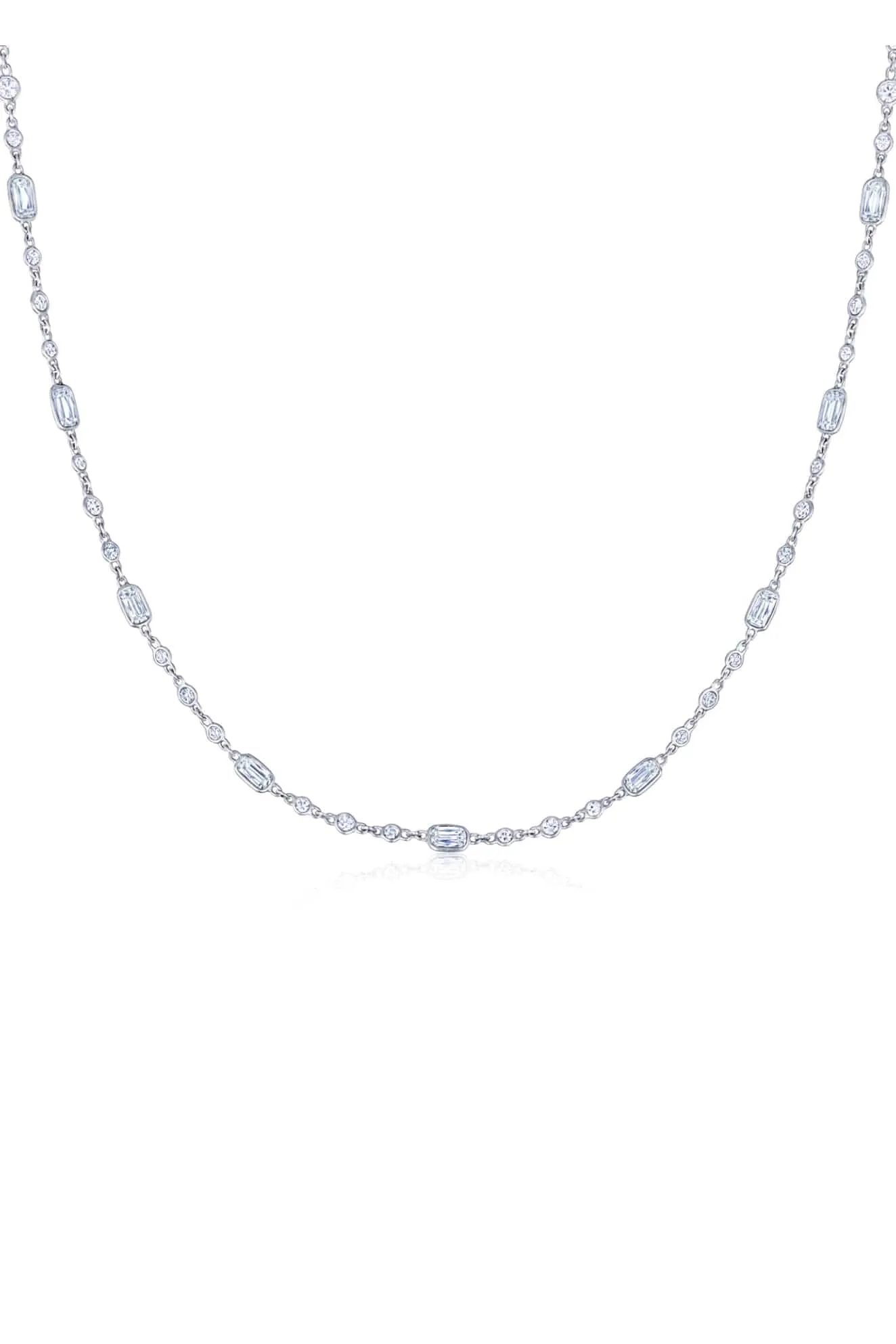 Ashoka Diamond Strings Necklace