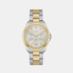 Atea Women Silver Multi-Function Stainless Steel Watch 1502713
