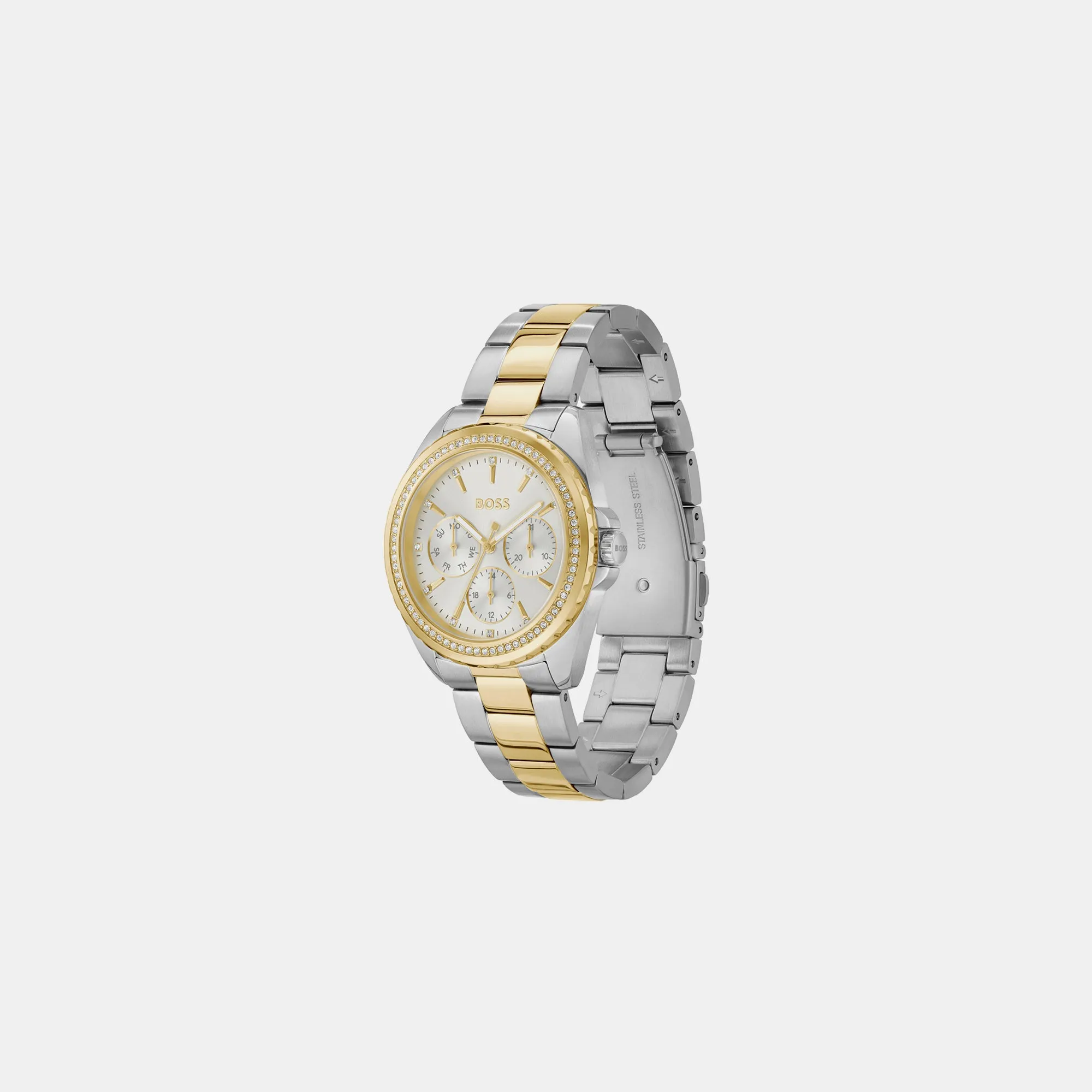 Atea Women Silver Multi-Function Stainless Steel Watch 1502713