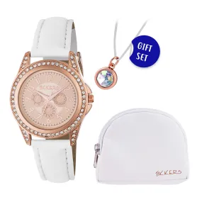  18K Rose Gold Plated Bezels