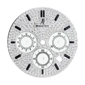 Audemars Piguet Royal Oak 41mm Steel Diamond Pavé Custom Dial