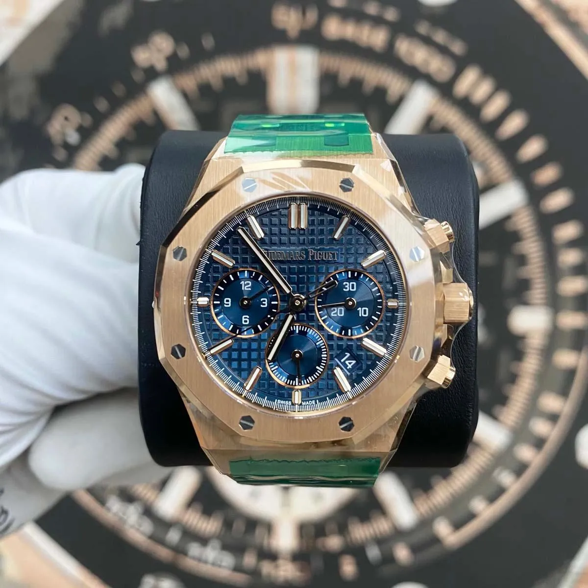 Audemars Piguet Royal Oak Chronograph 38mm 26715OR.OO.1356OR.01 Blue Dial