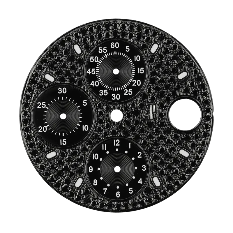 Audemars Piguet Royal Oak Offshore 42mm Black Diamond Pavé Custom Dial