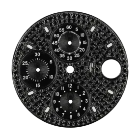 Audemars Piguet Royal Oak Offshore 42mm Black Diamond Pavé Custom Dial