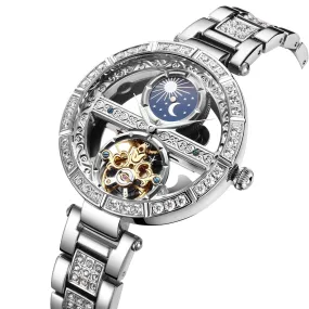Automatic mechanical ladies watch