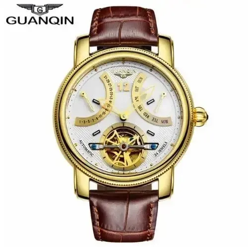 Automatic Movement GUANQIN 16009 Business Mechanical Watch