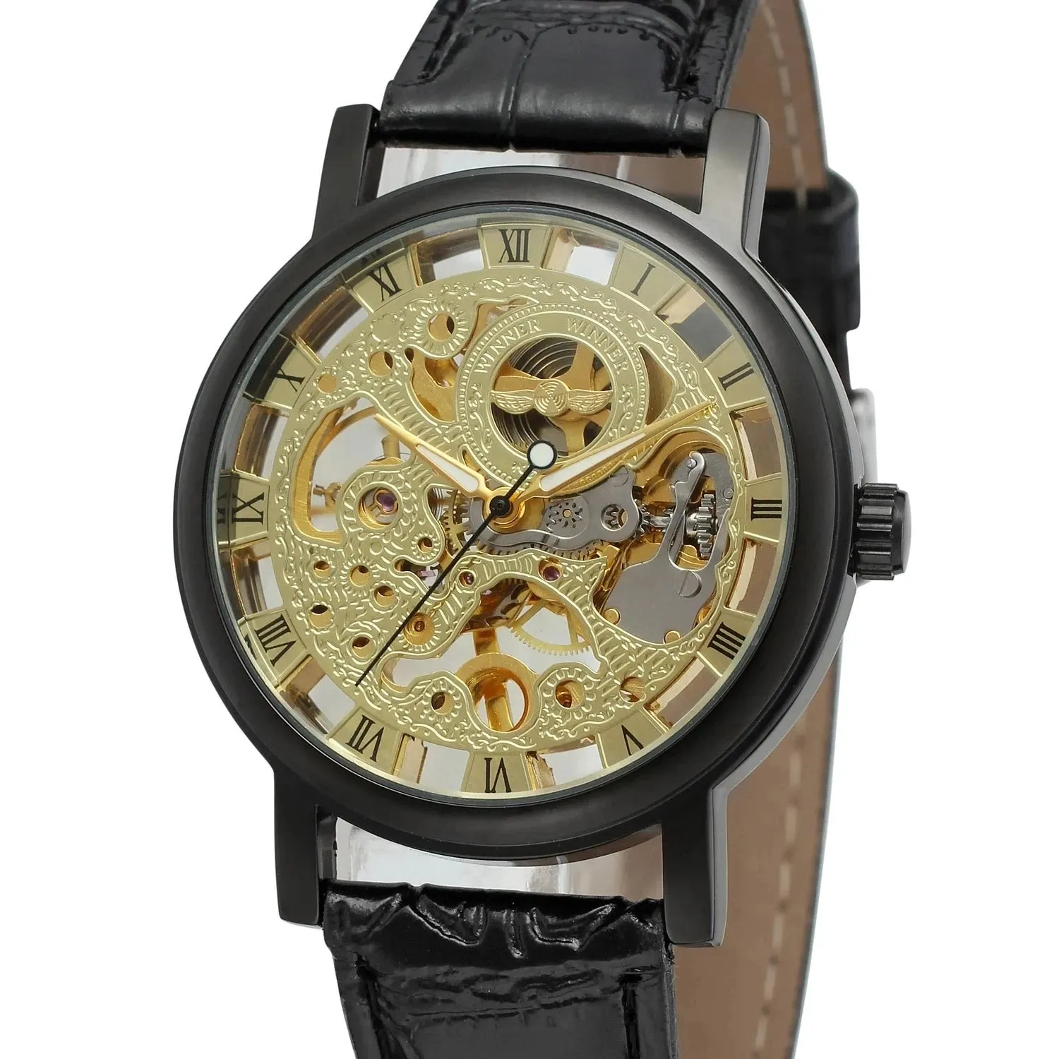 Black Steampunk watch