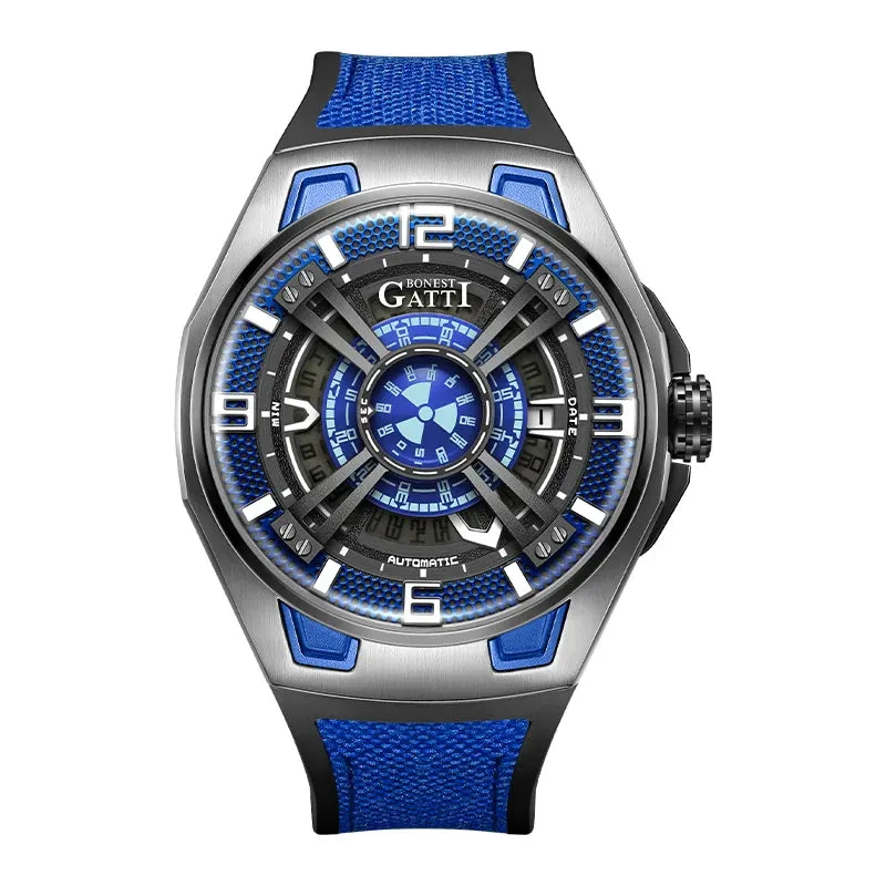 Bonest Gatti einzigartige Luxus Automatikuhr