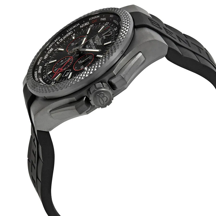 Breitling Bentley GMT Light Body Chronograph Automatic Black Dial Men's Watch VB043222-BD69-222S-V20DSA.2