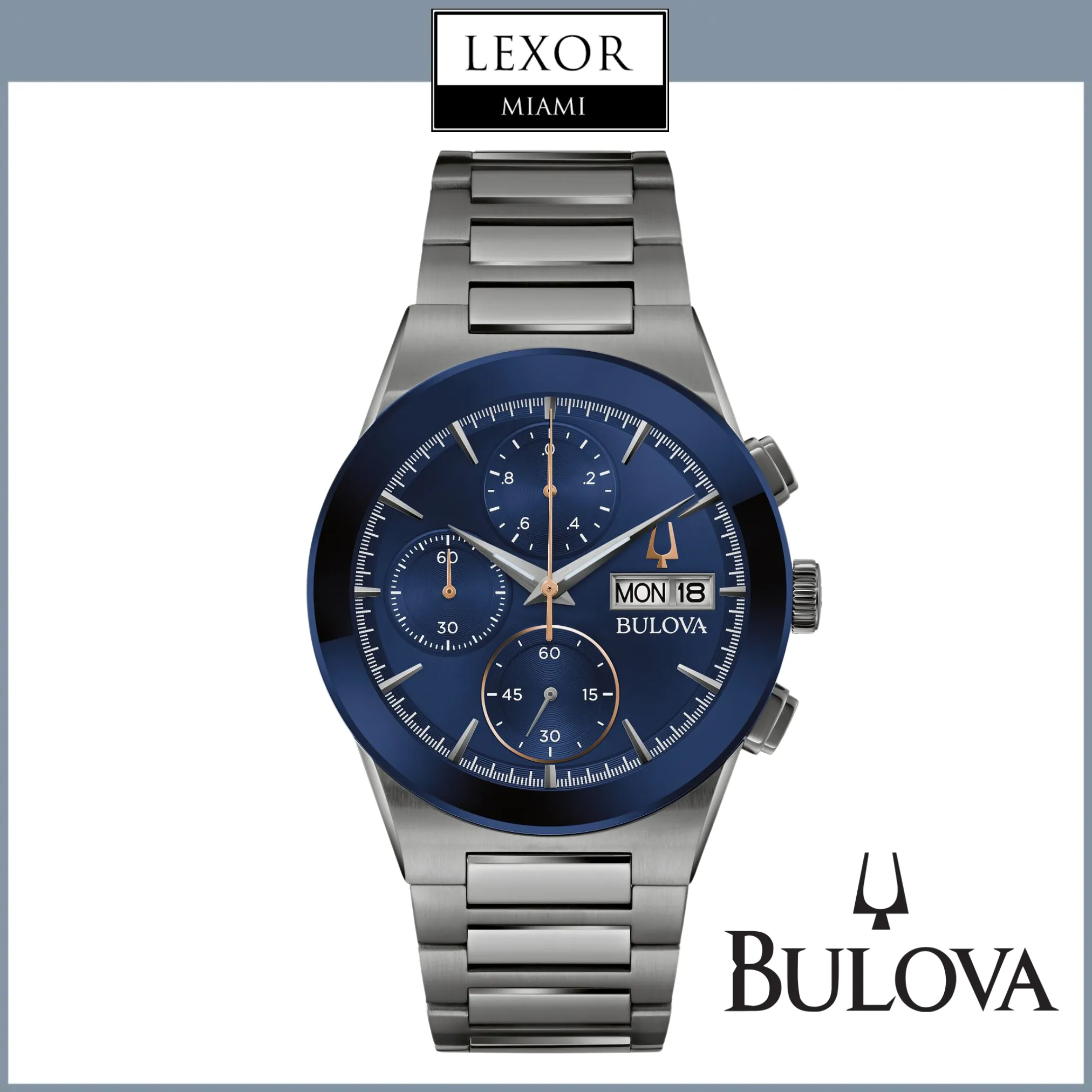 Bulova 98C143 Millennia Man Watch