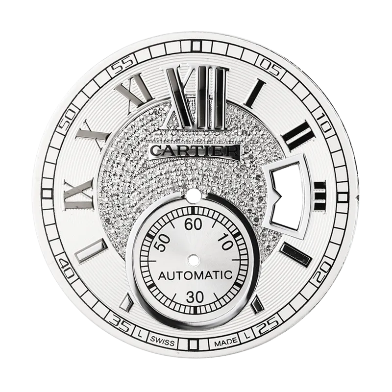 Calibre de Cartier Diamond Pavé Custom Dial
